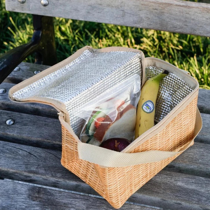 Gifts | Kikkerland | Wicker Lunch Box by Weirs of Baggot St by Weirs of Baggot St