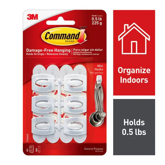 3M Command Hooks | Weirs of Baggot St Home Gift and DIY