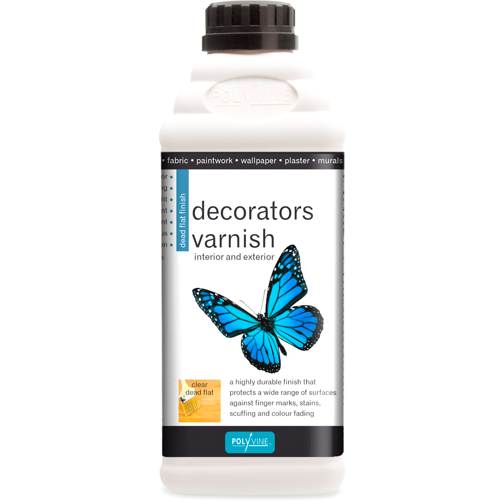 Polyvine Decorators Varnish - Clear satin 1L